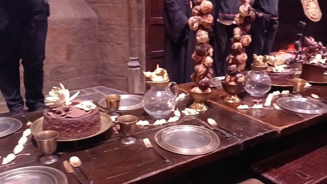 Главный зал Хогвартс (Dining Room in Hogwarts)