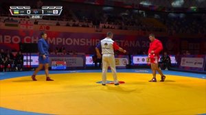 СВИДРАК (UKR) и КАЛИНИН (FIAS 1). Чемпионат мира по самбо 2024 в Казахстане