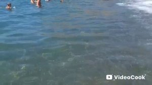 Крым. Судак. 30.07.2025 г. Море штормит, жара!