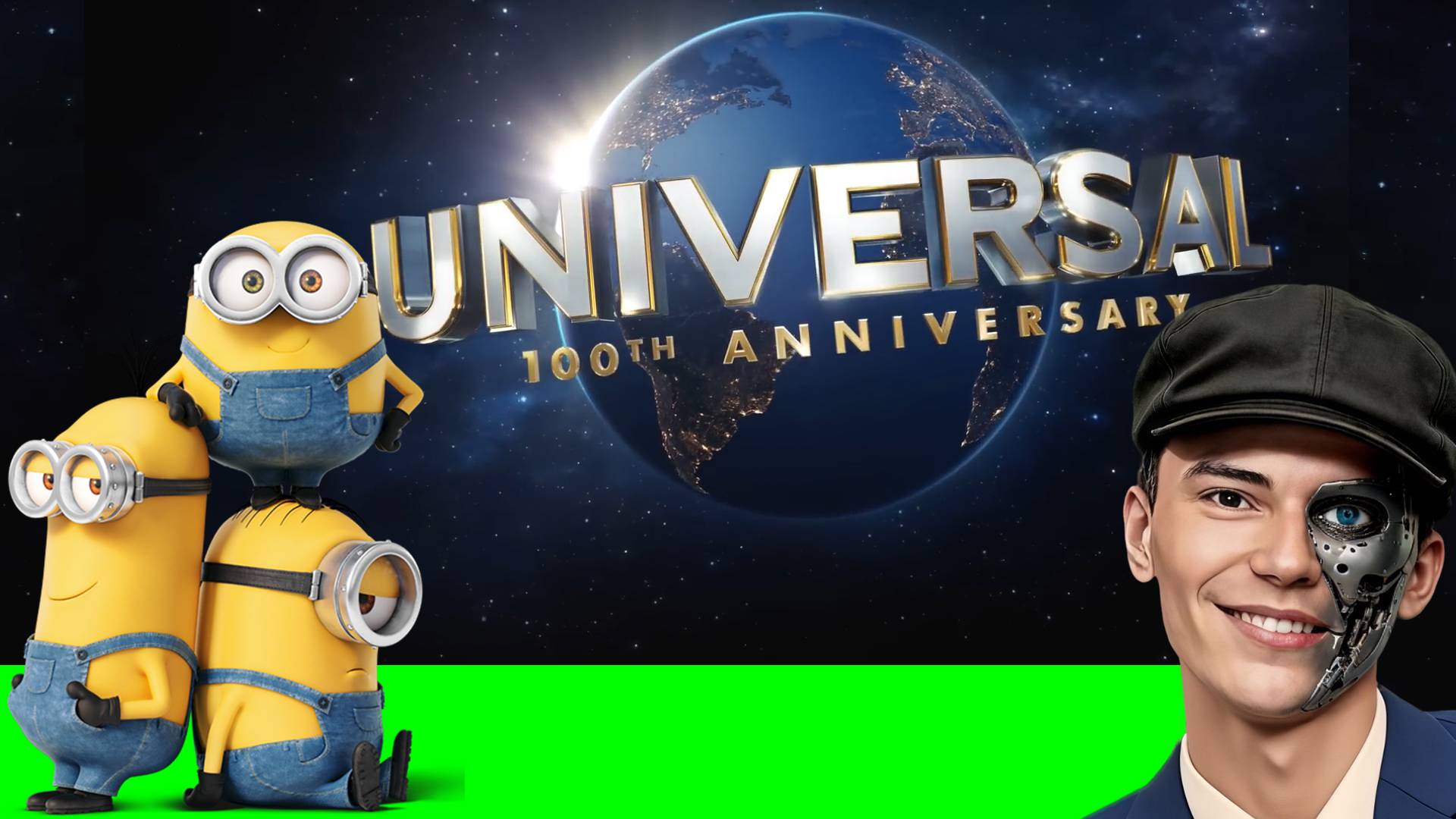 КЛИПАРТЫ: Заставка Universal Миньоны