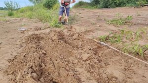 Анкари якорь , 100пудовый  на песке.mp4