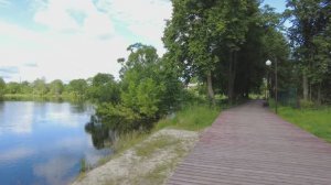 Набережная в Луге.