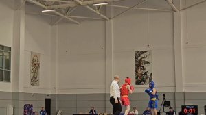 Ушу-саньда, Матвей Бородин, син, 1/4, Moscow wushu stars, г.Москва, 06.2025