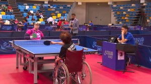 Турнир по паранастольному теннису в Астане собрал участников из 14 стран