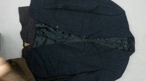38134 Пиджаки мужские в шотландскую клетку Винтаж, 1пак, Men's tartan blazers, секонд (extra) оптом