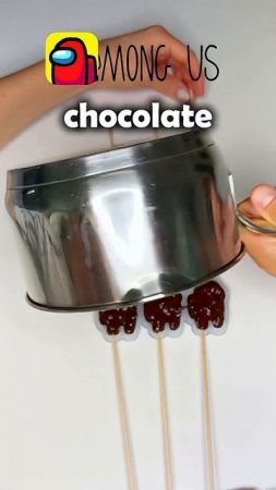 Cooking AMONG US CHOCOLATE