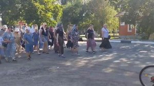 Крестный ход #храм #монастырь #крестный ход #россошь