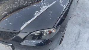 Mazda3 BK, флейки (глиттер), что получилось.