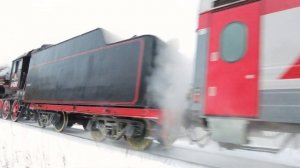 Ретро-поезд "Чайковский экспресс".