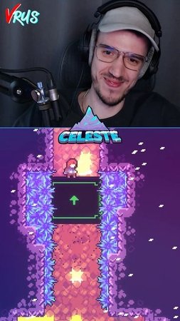 Ты ДУМАЛ, это ЛЕГКО? РАНО радоваться... 💀😅 #Shorts #celeste #летсплей #VRuS #платформер