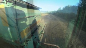 появился новый комбайнер второй день уборочной