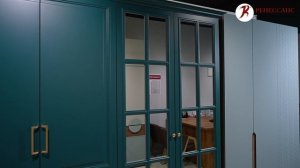 Елена Сергеева о красивом выставочном образце распашного шкафа