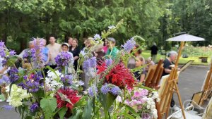 Подведение итогов традиционного Фестиваля художников «Пленэр-фест на Морозовской даче». 2025 г.