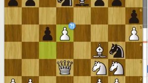 Мощный выигрыш за белых против _защиты Каро-Канн_