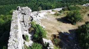 Крым, Мангуп-Кале пещерный город древних !!! СУПЕР виды с квадрокоптера.