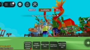 Играю в Grow A Garden