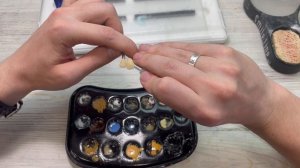 Раскраска и обработка полноанатомической коронки из ZrO2