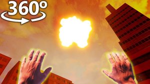 360  VR  4K Взрыв солнца в 😧