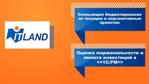 Скользящее бюджетирование по текущим и перспективным проектам.