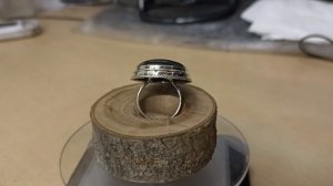 Серебряное кольцо с ГИПЕРСТЕНОМ. левин павел серебро.