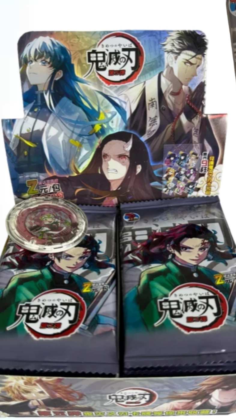 открываю карточки по анеме клинок рассекающий демонов 5 часть