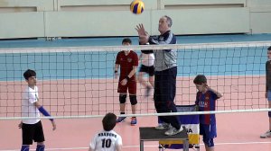 Детский волейбол. Обучение. Действия в защите