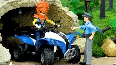 Полиция обнаружила домашних собак в пещере~! ИГРУШКИ БИБО