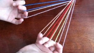 3 урок. Элина Глушкова, шнур на 7 петлях