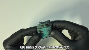 Реставрация зажигалки KW 1920 года выпуска