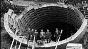 Рабочие при постройке метро обнаружили древний, рукотворный туннель