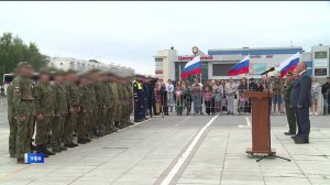 Бойцы мотострелкового полка «Башкортостан» вернулись в зону СВО после отпуска