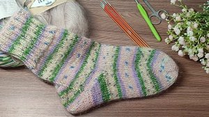 Носочки - "Полевые цветы"