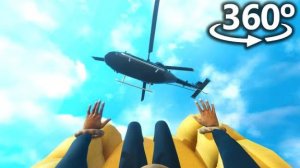 360 VR Падение с вертолета 4k 😧