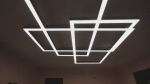 Профильные светильники от SWG в офисе компании "Партия света"