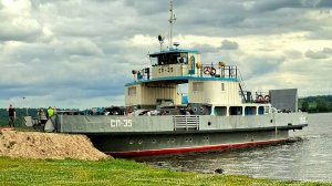Паром в Макарьево.