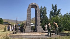 На военной базе в Армении ЮВО облагородили памятник 150-летию вхождения Армении в состав СССР
