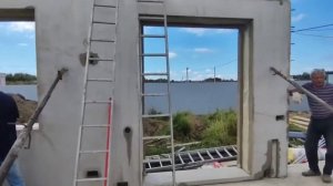 Дом из ЖБИ панелей, доставка и сборка за 3 минуты. Umahouse.