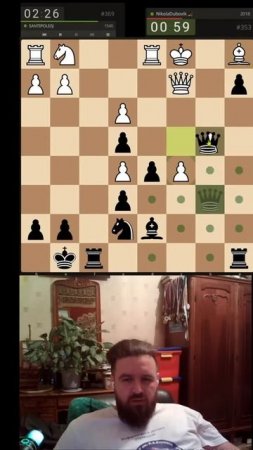 ПОХОЖЕ ОН ПРИПЛЫЛ! // НИКОЛАЙ ДУБОВИК #chess #shorts #шахматы