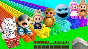 ВЫБЕРИ САМЫЙ СЕКРЕТНЫЙ ДЛИННЫЙ ПРАВИЛЬНЫЙ ДОМ В МАЙНКРАФТ СПРУНКИ ЛАБУБУ