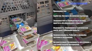 Машина для установки обечайки на пищевые лотки Leaddenmar Tray Sleeve Applicator L50 I Запайка