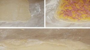 Хлеб с колбасой и сыром в хлебопечке