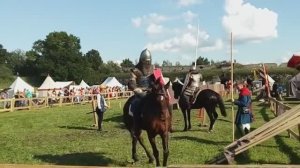 Конный рыцарский турнир в Ивангородской крепости, фрагмент #1, 20.08.2016 16:14:23