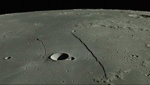 Прямая Стена на Луне