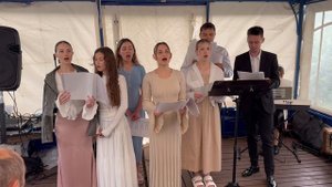 Хор «Белые одежды - это символ чистоты»/27.07.25г./Крещение/Церковь ЕХБ, г. Магнитогорск
