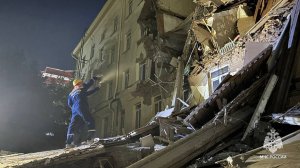В Уфе обрушилась общага