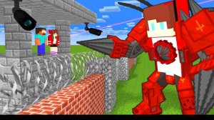 СУПЕР Титан против Дома охраны - Майнкрафт анимация