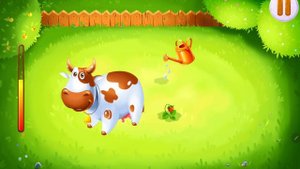 Коровка на ферме: знакомство с животными для детей