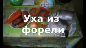 Супер уха из форели. Полезно, вкусно и просто!!!