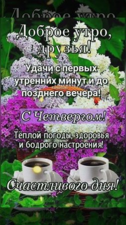 доброе утро