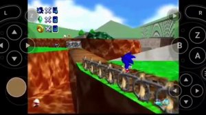 Mario 64 Sonic Edition Plus (v2.2.2) (N64) Gameplay on SM64 Hack